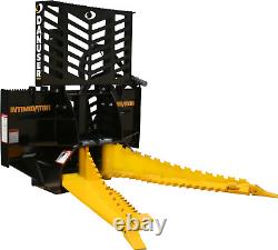 Danuser Intimidator Tree and Post Puller Smooth Side Attachment Fits Skid Steer