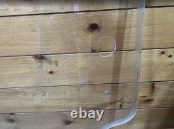 Discounted Case New Holland Single Arm LEXAN Poly Door Skid Steer 1/2