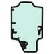 Door Glass 47405930 For Case / New Holland Skid Steer SR130 SR150 SR175 SR200