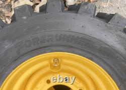 FOAM FILLED 12-16.5 SKS-9 Skid Steer Tires/Rims for New Holland LS180 & more