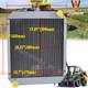 Fit Ford New Holland Skid Steer LS180 LX865 LX885 L885 L865 Aluminum Radiator