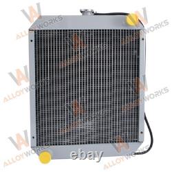 Fit Ford New Holland Skid Steer LS180 LX865 LX885 L885 L865 Aluminum Radiator