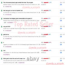 Fit Ford New Holland Skid Steer LS180 LX865 LX885 L885 L865 Aluminum Radiator