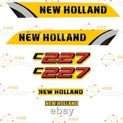 Fits C227 New Holland Skid Steer Replacement Decals