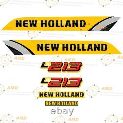 Fits L213 New Holland Skid Steer Replacement Decals