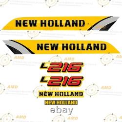 Fits L216 New Holland Skid Steer Replacement Decals