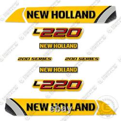 Fits New Holland L220 Decal Kit Skid Steer- 7 YEAR OUTDOOR 3M VINYL