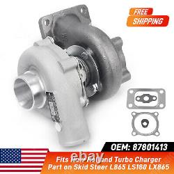 Fits New Holland Turbo Charger Part WN-87801413 on Skid Steer L865 LS180 LX865 L