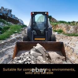 For Case Before 2013 New Holland Skid Steer Door Glass #84344565/84415734