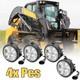For New Holland C L TV Series skid steers 47376469 4PCS LED Headlight Plug&Play