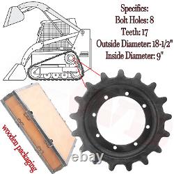 For New Holland C175, C185, C190, C232, C227, C234, C337, C245, C332, C345 Drive Sprocket