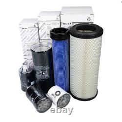 For New Holland L218 L220 Skid Steer Loader 84475542 Maintenance Filter Kit