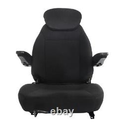 For New Holland Loader/ Backhoe Seat Assy Fits Various Models Black Cloth New