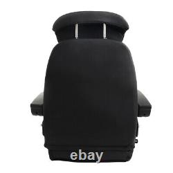 For New Holland Loader/ Backhoe Seat Assy Fits Various Models Black Cloth New