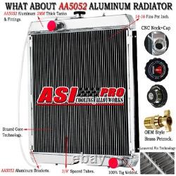 For New Holland Skid Steer Loader C175, C185, C190 L175, L180, L185 Radiator 3 Rows