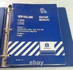 Ford New Holland L250 / L255 Skid Loader / Tractor Service Manual