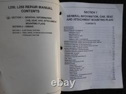 GENUINE New Holland L250 L255 Skid Steer Loader Tractor Service Repair Manual