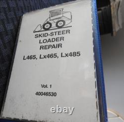 GENUINE New Holland L465 Lx465 Lx485 Skid Steer Loader Tractor Service Manual