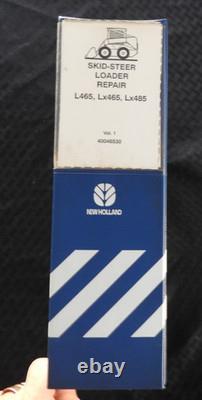 GENUINE New Holland L465 Lx465 Lx485 Skid Steer Loader Tractor Service Manual
