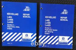 GENUINE New Holland L465 Lx465 Lx485 Skid Steer Loader Tractor Service Manual