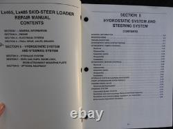 GENUINE New Holland L465 Lx465 Lx485 Skid Steer Loader Tractor Service Manual