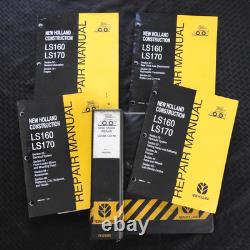 GENUINE New Holland LS160 LS170 Skid Steer Loader Workshop Service Repair Manual