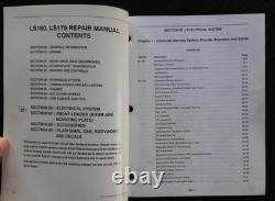 GENUINE New Holland LS160 LS170 Skid Steer Loader Workshop Service Repair Manual