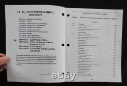 GENUINE New Holland LS160 LS170 Skid Steer Loader Workshop Service Repair Manual