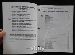 GENUINE New Holland LS180 LS190 Skid Steer Loader Workshop Service Repair Manual