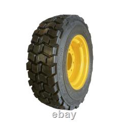 HD 10-16.5 SKS-4 Skid Steer Tires/Rims for New Holland & more-12PLY-10-16.5