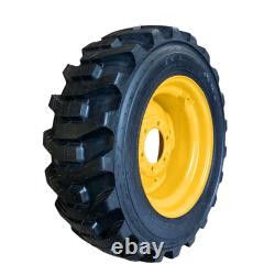 HD 10-16.5 XD2010 Skid Steer Tires/Rims for New Holland-10PLY-10X16.5