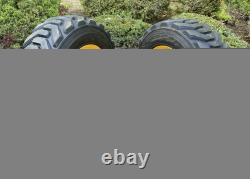 HD 12-16.5 SKS-8 Skid Steer Tires/Rims for New Holland & more-14PLY-12X16.5