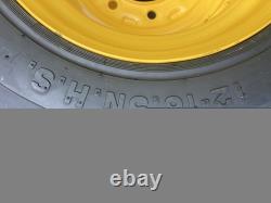 HD 12-16.5 SKS-8 Skid Steer Tires/Rims for New Holland & more-14PLY-12X16.5