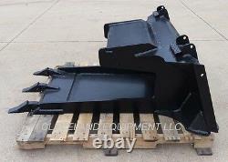 HD CONCRETE SLAB REMOVAL BUCKET Skid-Steer Attachment Claw New Holland Takeuchi
