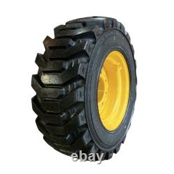 Heavy Duty 12-16.5 Beefy Baby Skid Steer Tires/Rims for New Holland LS180 &more