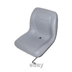 High Back Gray Seat Fits Ford New Holland Skid Steer LS190 LS190. B SL40B