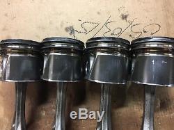 Iveco 4.5 piston connecting rod Case 450 465 Skid Steer New Holland 445T/M2