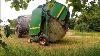 Jd 567 Mega Wide Hooked Up To Ih 1086 Rolling Bales