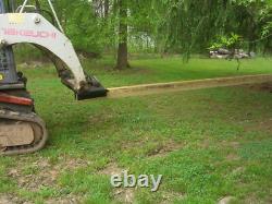 Kubota/skid steer/new holland attachment, pole setter /sapling ripper