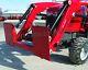 Massey Ferguson DL95, L100E & New Holland 235TL Pin-On Skid Steer Q/A Adapter