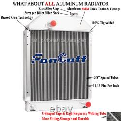 Mg771716 3 Row Radiator For New Holland Skid Steer L555 L554 John Deere 675
