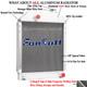 Mg771716 3 Row Radiator For New Holland Skid Steer L555 L554 John Deere 675