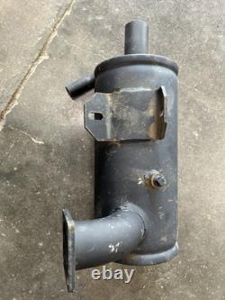 Muffler fits LS140 LS150 LX465 LX485 New Holland skid steer, NEW, OEM 86504531