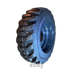 NEW 10-16.5 Skid Steer Tires/Rims -Case, New Holland Gray Wheels- 10X16.5 12PLY