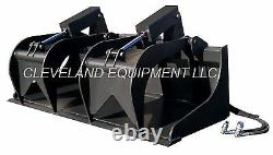NEW 66 HD GRAPPLE BUCKET ATTACHMENT for fits Bobcat Skid Steer Track Loader Cat