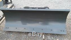 NEW 96 8' SNOW PLOW SKID STEER LOADER, Quick Attach-Tractors, bobcat, holland, case
