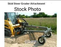 NEW 96 Skid Steer Grader Skid steer Attachments Skidsteer Grader Box blade