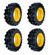 NEW Heavy Duty 10-16.5 Muddy Buddy Skid Steer Tires/Rims for New Holland & more