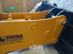 NEW Rhino Skid Steer Hydraulic Hammer Attachment RH-68 Breaker