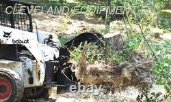 NEW STUMP GRAPPLE BUCKET SKID STEER LOADER TRACTOR ATTACHMENT Kubota Bobcat Case